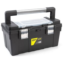 Caja de herramienta de 21" plástica con cierre de aluminio