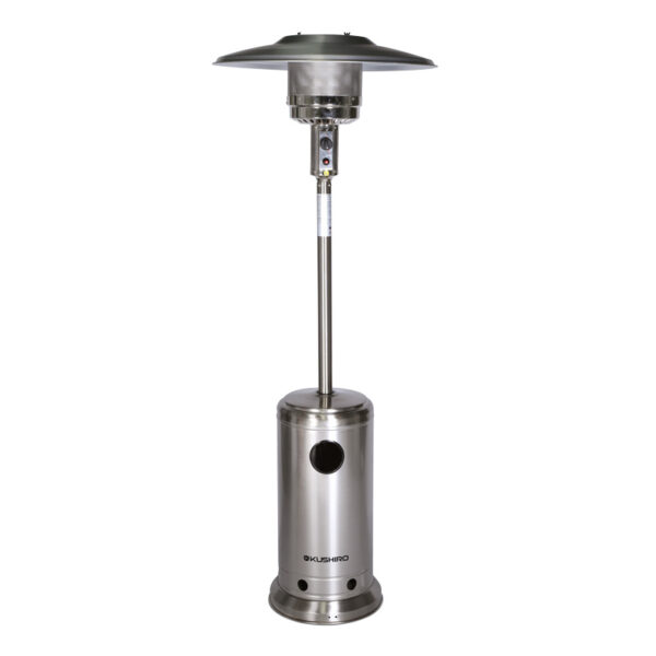 Calefactor para exterior a gas  de acero inoxidable