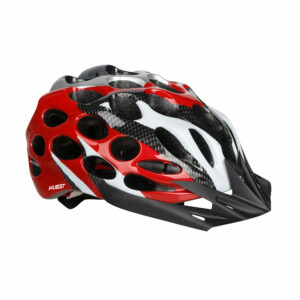 Casco MTB clásico rojo
