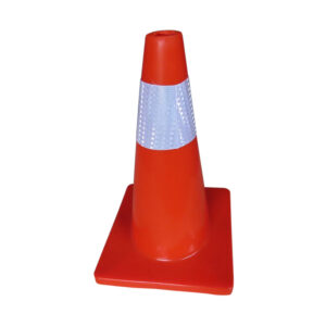 Cono vial naranja de 45 cm