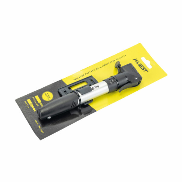 Inflador portátil de aluminio para bicicleta - Imagen 5